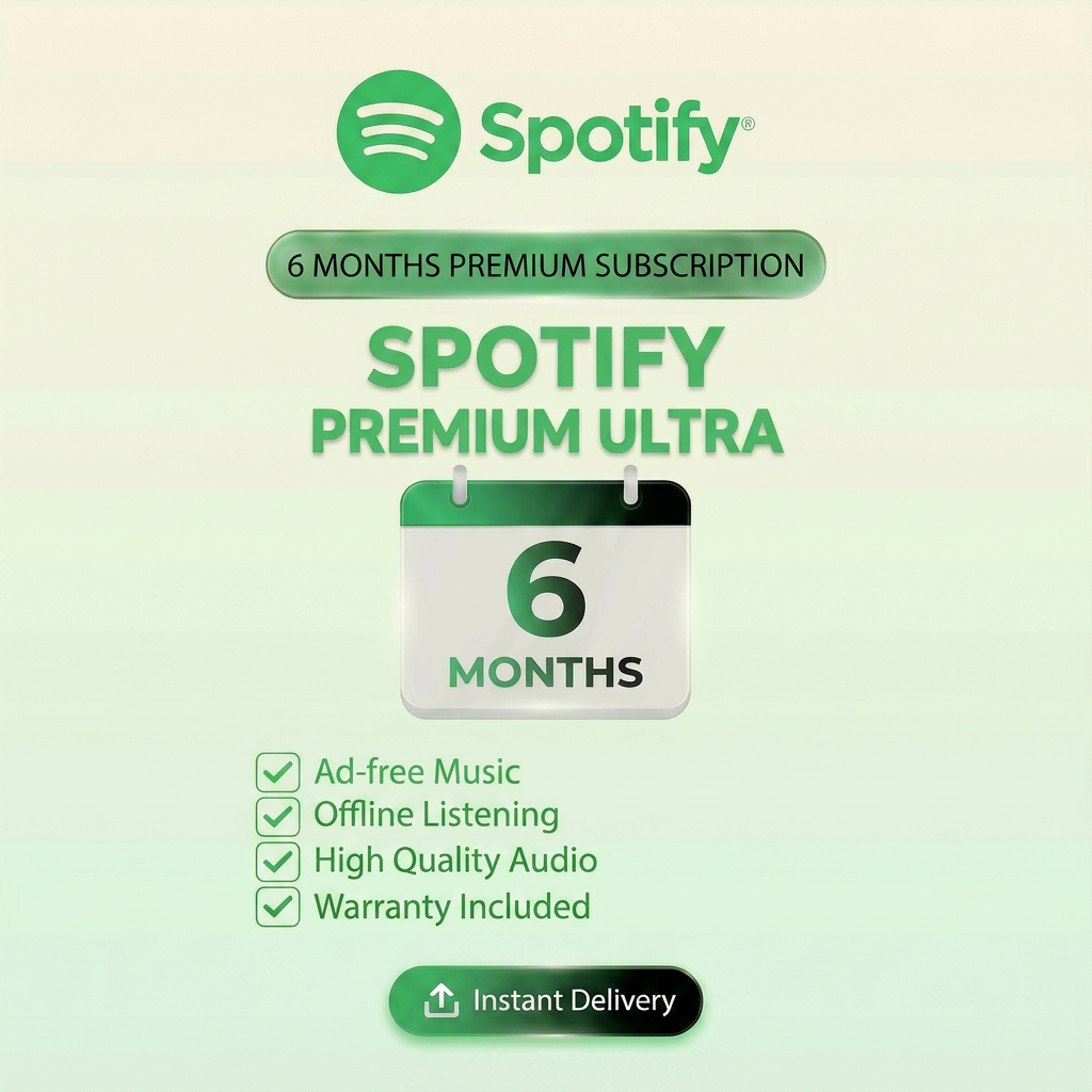 Spotify Premium – 6 Month | Full Access